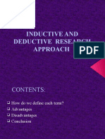 Inductive & Deductive Research.