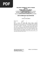Contoh Akta - Akta Pembagian Hak Bersama (APHB) | PDF
