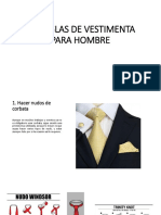 10 Reglas de Vestimenta Hombre