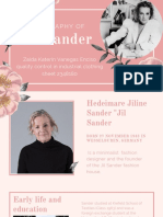 Biogrphy of Jil Sander