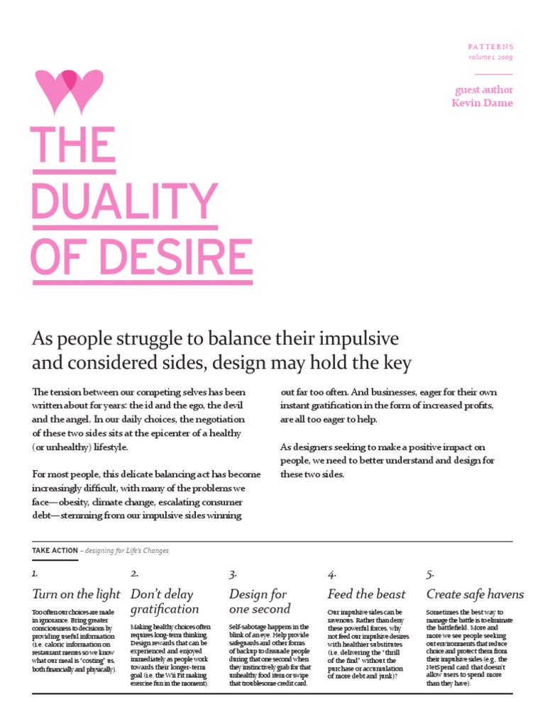 IDEO - Patterns - Issue16 Duality of Mind | PDF