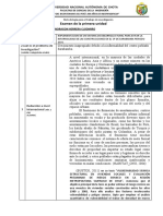 Evaluación. Describo y Planteo Un Problema Del Entorno para La Investigacion