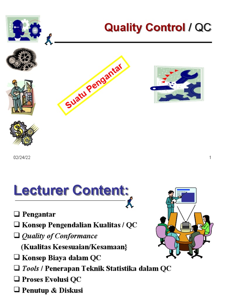 Pengantar Pengendalian Kualitas QC | PDF