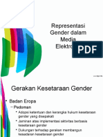 Representasi Gender Dalam Media Elektronik