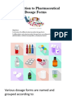 1 Introduction To Pharmaceutical Dosage Forms Part
