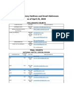 MetCJAP - Updated List of Contacts