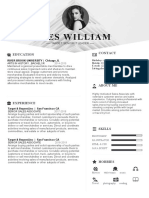 Modern Dark Resume For Work Hunting-WPS Office2