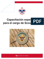 Capacitación Específica para El Cargo de Scoutmaster