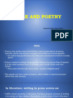 Prose and Poetry: Raphael Zaldy Villase Ñor