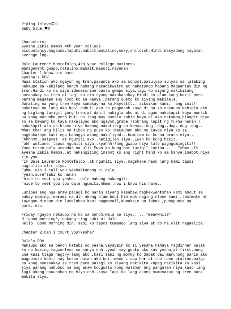 Riding Inlove PDF