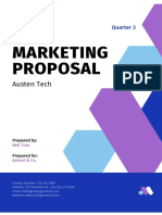 Blue and Purple Casual Corporate App Development Startup Marketing Proposal
