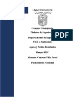 Ensayo - 6 - Plan Hídrico Nacional - Residuales