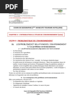 COURS GEOGRAPHIE BTS 2ème année