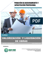 Brochure Valorización y Liquidación de Obras