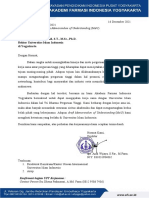 Surat Keluar No 134 Permohonan Kerjasama Antara AFIYO Dengan Universitas Islam Indonesia