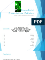 Powerpoint Presentation: Pakistan: by Vicki, Lily, Farida, Tesh, Namanpreet and Zachary