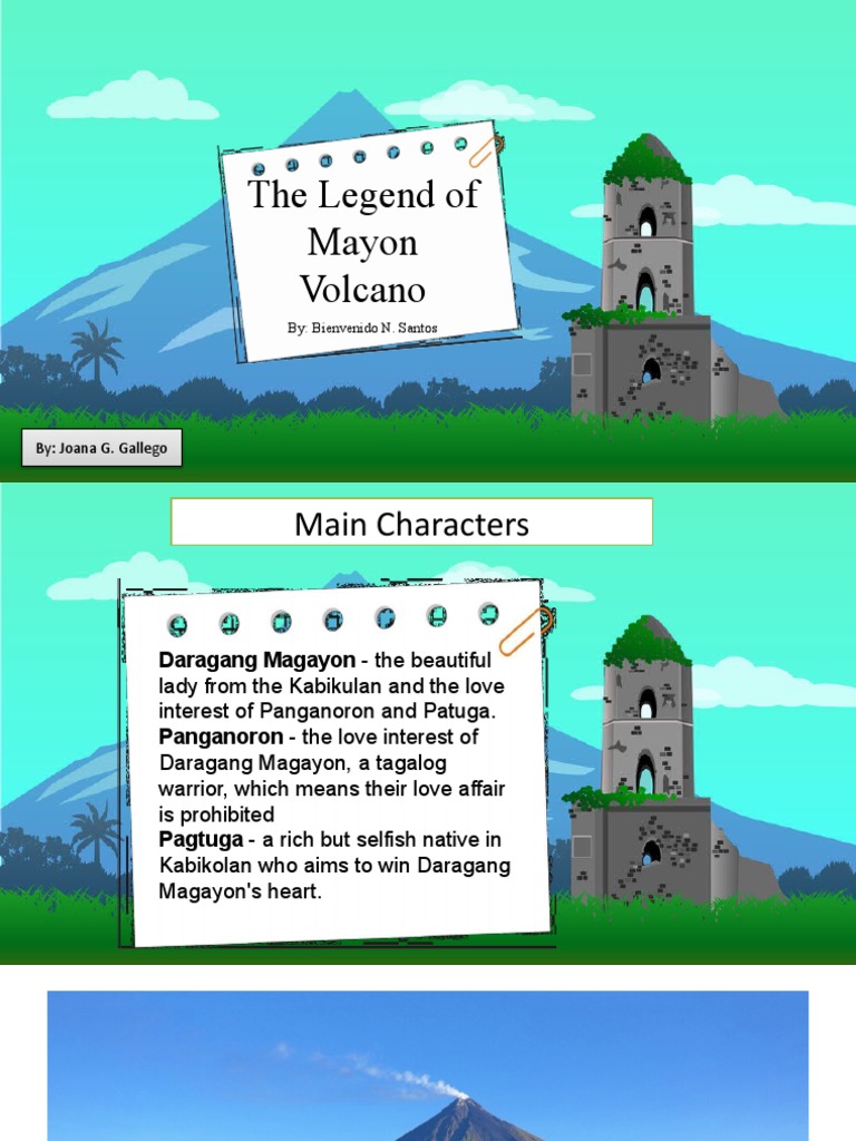 The Legend of Mayon Volcano's Love Story | PDF