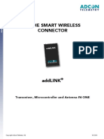The Smart Wireless Connector: Transceiver, Microcontroller and Antenna IN ONE