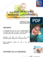 Disfagia en pacientes neonatales y pediátricos