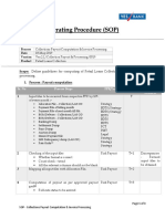 SOP Collections Payout Computation Invoice Processing Version 2. 1