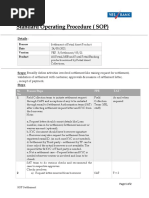 SOP Settlement - Version 3