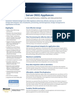 Network Storage Server (NSS) Appliances