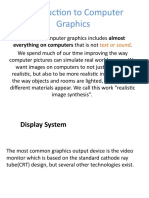 Introduction To Computer Graphics: Everything On Computers That Is Not