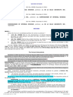 10. Commissioner of Internal Revenue v. de La Salle University, Inc.