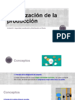 Unidad III - Capacidad, Localización y Distribución en Planta