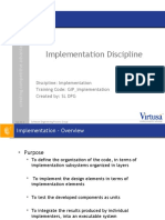 Implementation Discipline: Discipline: Implementation Training Code: GIP - Implementation Created By: SL DPG