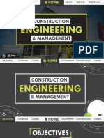 Construction Engineering and Management