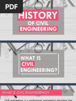 History of Civil Engineering Timeline | PDF