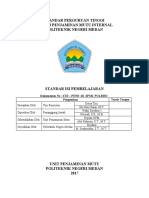 Standar Isi Pembelajaran