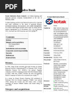 Kotak Mahindra Bank