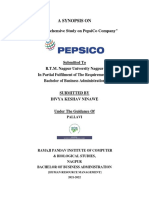 Synopsis of PEPSICO (1) Updated