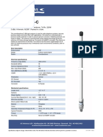 Cx-Uhf3-Mh-C: 330027-T Marine and Land Based Uhf Antenna. Tx/Rx. 220W 3 Dbd. N-Female. N239F. Packed in A Tube