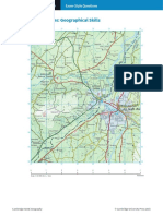 Exam-Style Questions: Geographical Skills: 0 1 2 3 4 5 6 7 Scale 1: 50 000 (2cm 1km) Kilometres