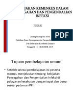 Kebijakan Kemenkes Dalam Ppi