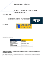 1ºprd - Prótesis Parcial Removible Metálica .2021-2022