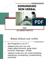 KOM NON VERBAL] Komunikasi Non Verbal: Jenis, Fungsi, dan Contoh