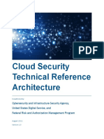 CISA Cloud Security Technical Reference