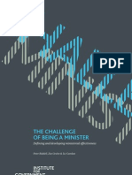 The Challenge of Being a Minister