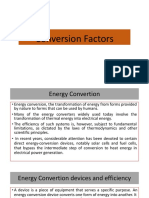 Conversion Factors