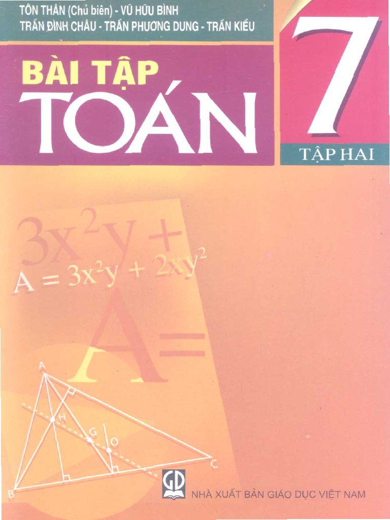 Bai Tap Toan Lop 7 Tap 2 | PDF