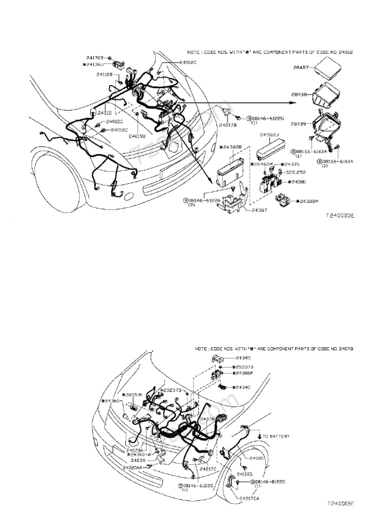Nissan Wiring Diagram PDF