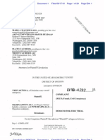 Fraud complain on TYMOSHENKO money laundering. Filed in Portland, OR  Court in 2010