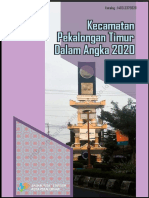 Kecamatan Pekalongan Timur Dalam Angka 2020