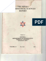 The Nepali Mathematical Sciences Report32