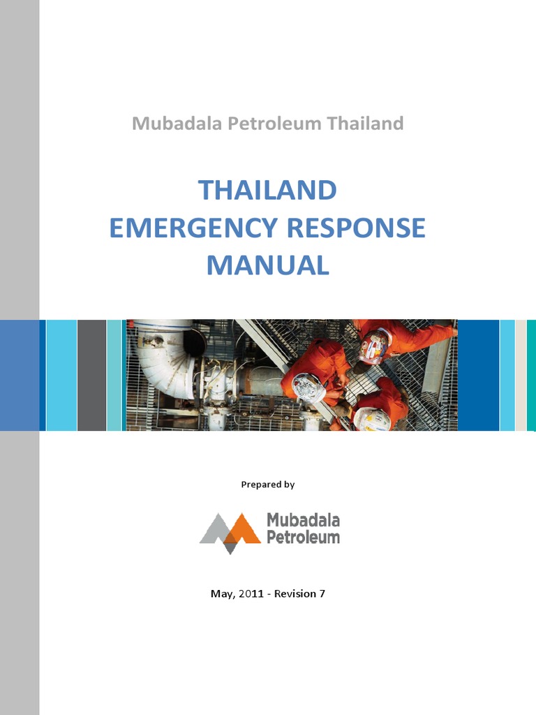 Thailand Emergency Response Manual Pdf Man Made Disasters Public