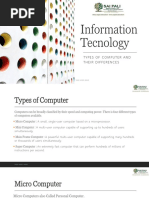 Types of Computer and Their Differences